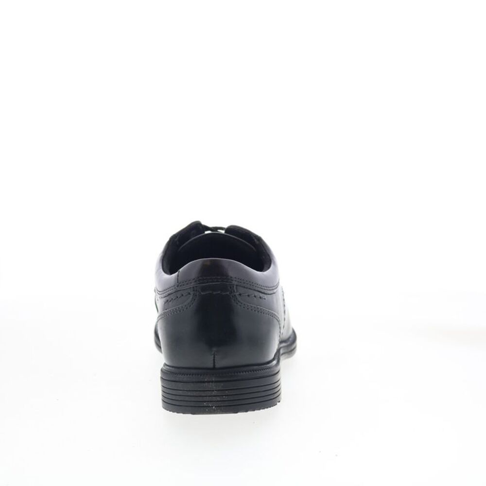 Rockport Mens Robinsyn Waterproof Plain Toe Black Shoes (NWT) - Picture 6 of 7